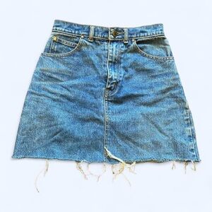 Denim Blue Skirt